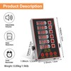 YOOYIST Kitchen Timers for Cooking – 6 Channel Commercial Kitchen