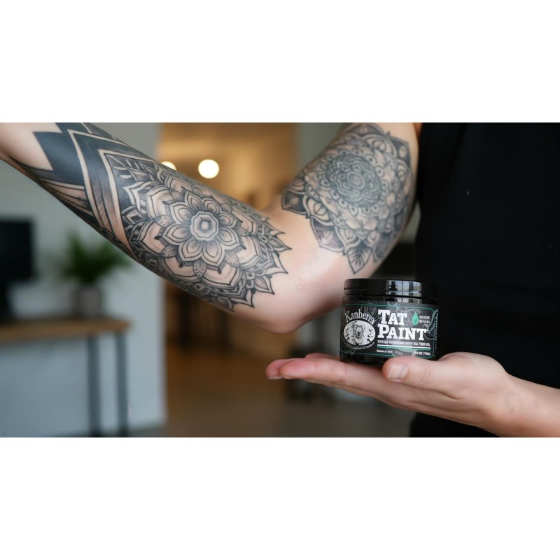 Kanberra Tat Paint Tattoo Aftercare Cream with Tea Tree Oil