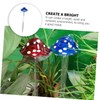 OSALADI Mushroom Lamp Mushroom Pathway Light Outside Solar Lights Pathway