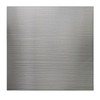 15-Pack of 12 x 4" Brushed Aluminum Peel-and-Stick Tile Backsplash
