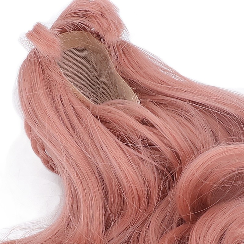 ES053 Doll Long Wig Soft Curly 8 to 9inch Doll