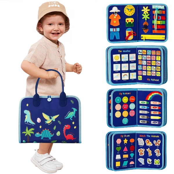 LITEYPP Busy Board Spielzeug ab 1 2 3 4 Jahre,