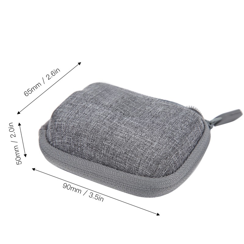 TELESIN Sports Camera Hard Carrying Case Portable WearResistant Storage Bag