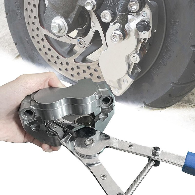 TSUCIA Caliper Piston Removal Tool Brake Piston Pliers for Motorcycles