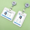 Leadigol 2 Pcs ID Badge Holders, Retractable Badge Holders with