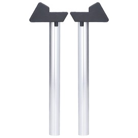 Atyhao 2 Pieces Greenhouse Gutter Greenhouse Rain Gutter Silver Rainwater Drainage Kit Rain Downpipe Gutter Kit Rain Butt Gutter Kit, Default