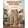 CQR Kids Youth Hiking Cargo Pants, UPF50+ Quick Dry Outdoor