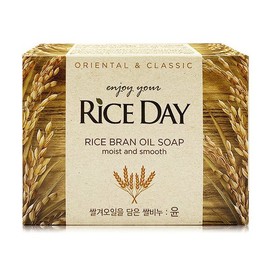 Rice Day Soap Yun 1 Piece ~ Facial Soap Cleansing Natural Facial Soap Cleansing Natural / 라이스데이 비누 윤 1개 ~세수비누 세안 클렌징 천연 세수비누 세안 클렌징 천연