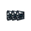 Apevia CF7025S-3 (3 Pk) 70mm x 70mm x25mm Black Case