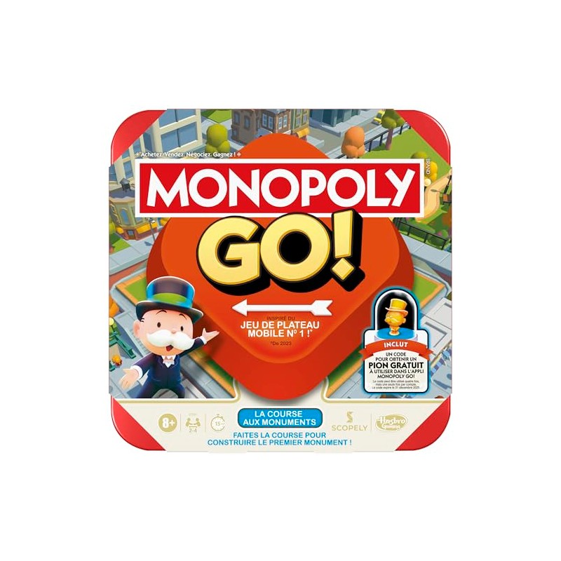 Jeu Classic Monopoly Go!