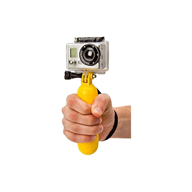 Xit XTGPFH Floating Handle for GoPro (Yellow)