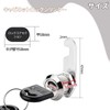 BLOOPIC File Cabinet Locker Lock Zinc Alloy Durable Rust Proof