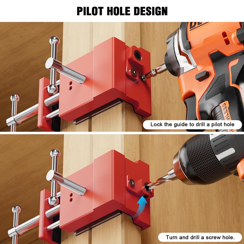 2-Pack Cabinet Clamps for Installing Cabinets, Face Frame Clamps Cabinet