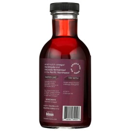 Haxan Ferments Washington Merlot Red Wine Vinegar 12 Fl Oz – Unpasteurized, Living Vinegar – Made with Columbia Valley Merlot – Perfect for Tomato Sauce, Greek Salads, Braising