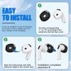 [5-Pairs] for AirPods 4 Ear Tips Cover, Silicone AirPod 4