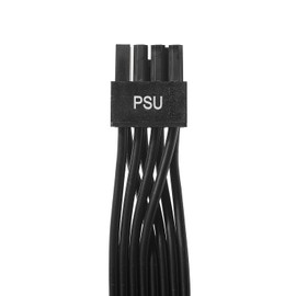 Certusfun PCIE Cable for EVGA, 65CM Male to Male 8 Pin to 6+2 Pin GPU Power Cable for EVGA G+ G2 G3 G5 G6 GA GM GT P2 P3 P5 P6 P+ T2 T3 (Black 16AWG)