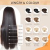 Elailite Nano Ring Extension Real Human Hair Cold Fusion With