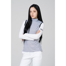 Women's Golf T-shirt Women's Golf Wear Smile Vest Polar Functional Cold Feeling Innerwear / 여성골프티셔츠 여자 골프웨어 스마일 조끼 폴라 기능성 냉감 이너웨어