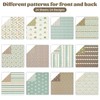 Boho Scrapbook Paper 12x12 Inch, 24 Sheets/24 Designs Double-Sided Print