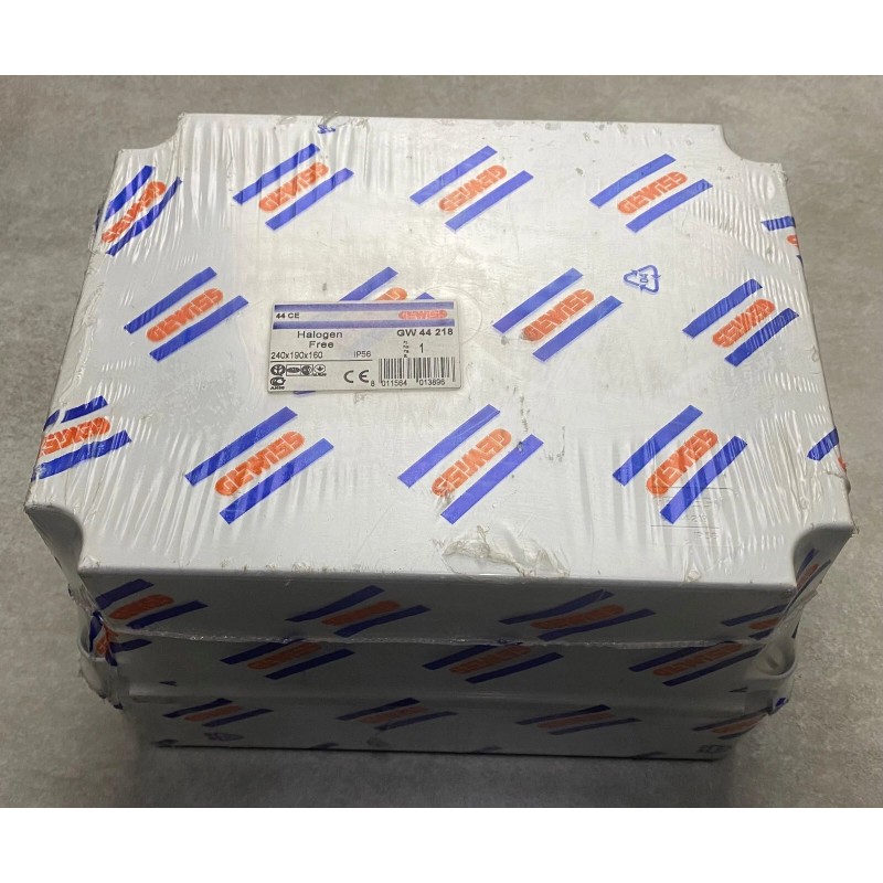 GEWISS GW44218 Junction Box With Deep Screwed LID - IP56