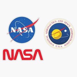 Magnet NASA Pack Bumper Sticker Car Flexible Magnetic Reuseable Vinyl 5"
