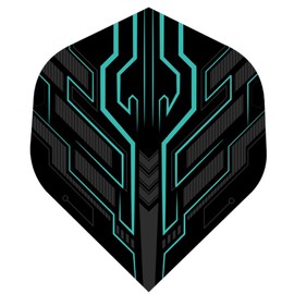 WLHGH Dart Flights, Pack of 15 PET Standard Flights for Darts, Darts Accessory Set for Soft and Steel Tip Darts