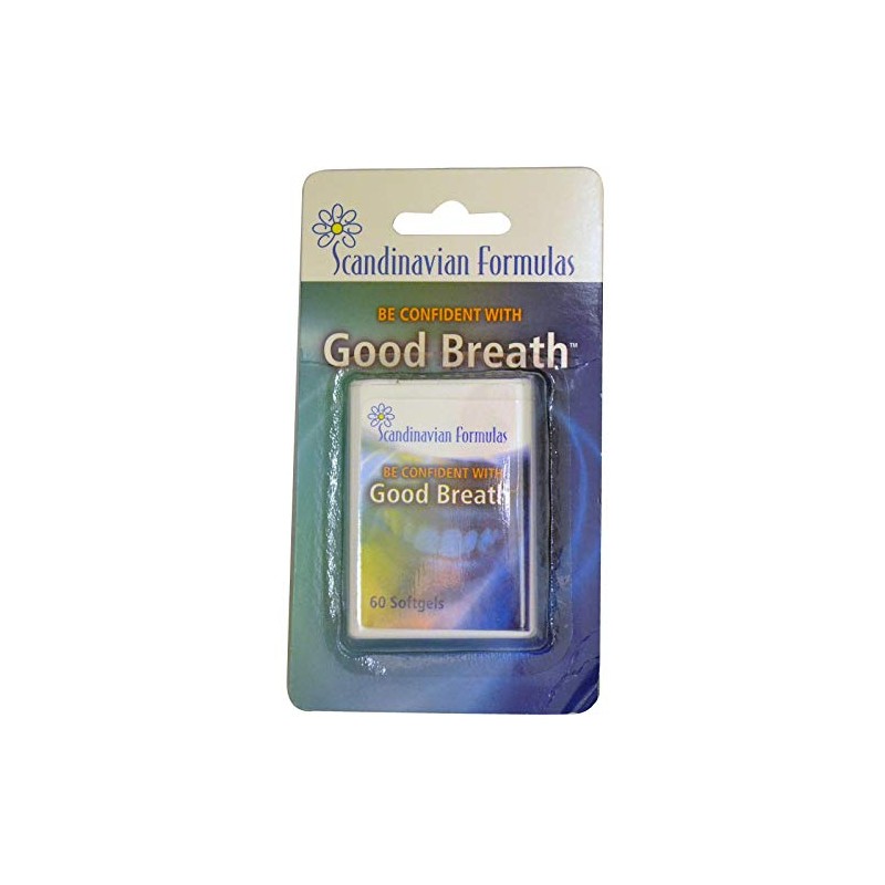 Scandinavian Formulas Good Breath 60 Softgels