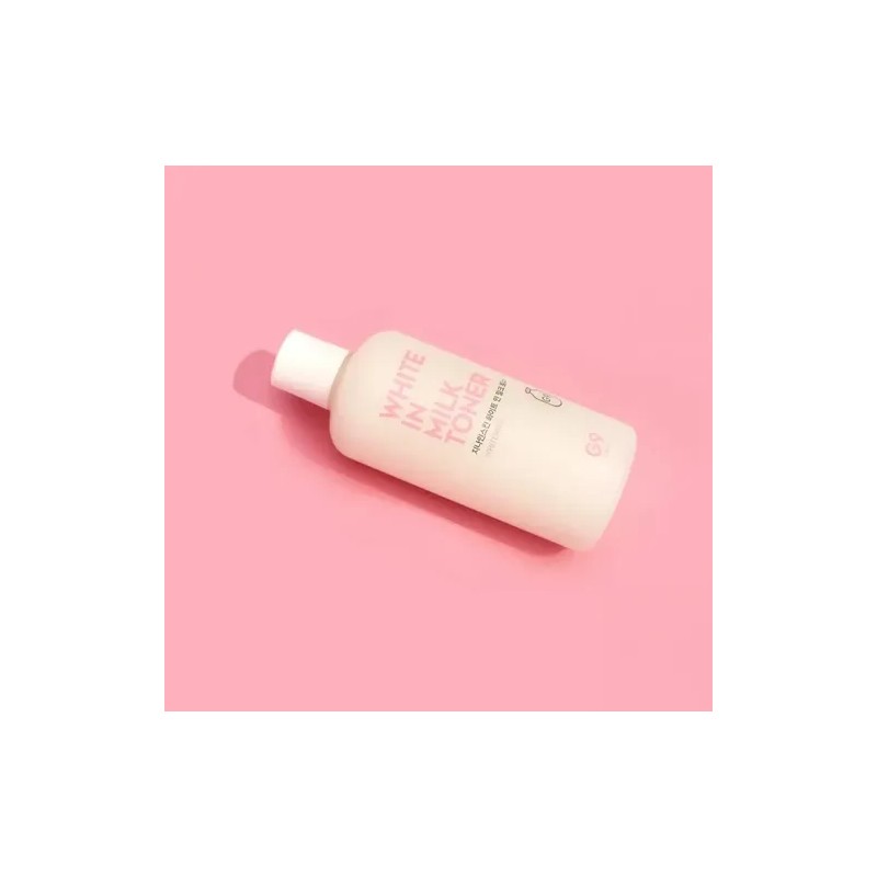 G9skin White In Milk Toner 300ml Momento de aplicación Día/Noche
