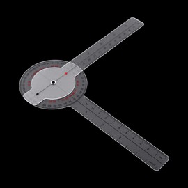 UNTERING Angle Ruler,Goniometer Medical Joint Ruler Calibrated Orthopedics Angle Rule 13inch 33cm
