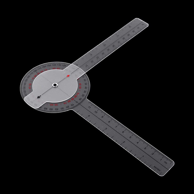 UNTERING Angle Ruler,Goniometer Medical Joint Ruler Calibrated Orthopedics Angle Rule