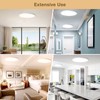 Super Slim 3200LM 12Inch LED Ceiling Lights Flush Mount, Dimmable