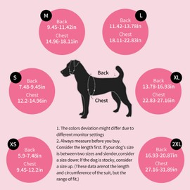 Aimydog Recovery Suit for Dogs After Surgery,Female Male Dog Onesie for Spay Neuter,Substitute E-Collar & Cone,Anti-Licking Breathable Onesie for Small Medium Large Dogs