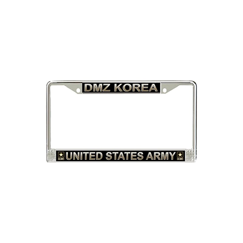 MilitaryBest U.S. Army DMZ Korea License Plate Frame