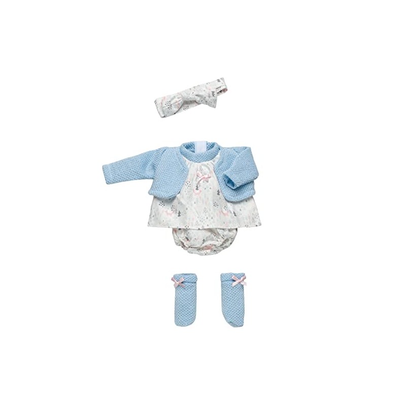 Llorens 1097382 Doll Clothes for 35-38 cm Dolls, Clothes Set