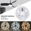 Tnfeeon Round LED Light Replacement 3 Color -dimmable Ceiling Fan