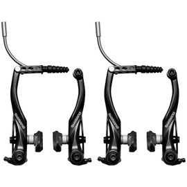 Shimano Alivio BR-T4000 Brakes Set, V-Brake, Black