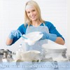 3 Pieces Heavy Duty Transparent PVC Waterproof Aprons Unisex 47