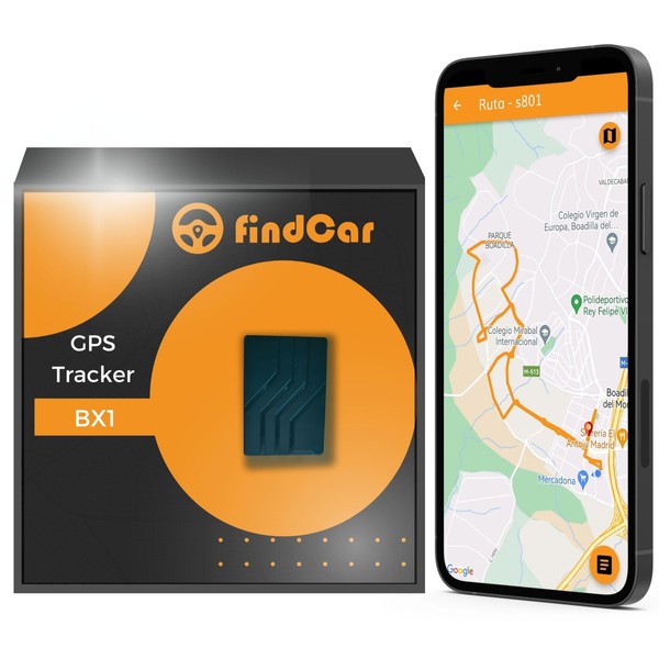 findCar BX1 - GPS-Ortungsgerät für Autos, LKWs, Motorräder und mehr