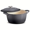 Tramontina 6.5 Qt Round Dutch Oven Shadow Gray Enameled Cast