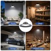 ropelux Solar Powered Shed Light Indoor Outdoor, 2000LM Daytime Available
