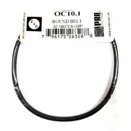Drive Belt (Rubber Round Type) EVG/PRB OC10.1 I.C. 10.1" X C/S .139" Thick (1PC) for Tape Player Replacement