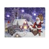 Kurt Adler Battery Operated Santa Chimney LED Wall Decoration, 15.75-Inch