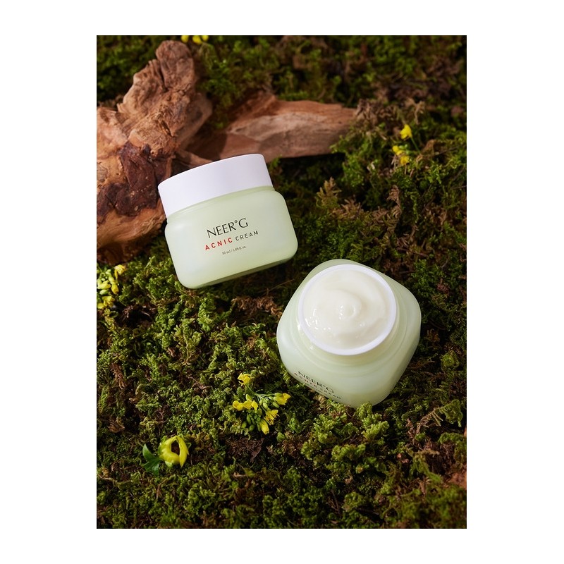 Acnic Cream 50ml + Acnic Cleansing Foam 15ml / 아크닉