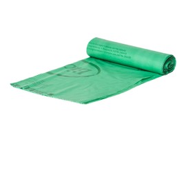 BioBag (USA) The Original Compostable Bag, 33 Gallon, 120 Count, 100% Certified Compostable Trash Bag Liners for Food Waste, Extra Strong and Durable, Trash Bag