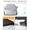 Flaconi Car Windshield Cover,Windshield Cover,Windshield Cover for Ice and Snow,Car