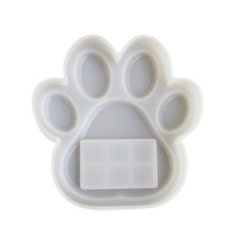 EINCORN Flexible Pet Pawprint Frame Mold Unique Dog Paw Photo Frame Epoxy Resin Mold Ornaments Dog Paw Frame Silicone Mold
