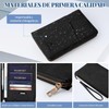 Porta Pasaporte Familiar con Bloqueo RFID (Negro)