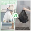 XIQIYY Small Bin Liners, 6 L Bin Bags with Drawstring,