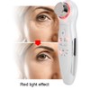 Ultrasonic Handheld Red Blue Light Vibration Anti Aging Facial Soothing