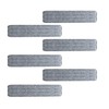 youshangjia Wet Mopping pad24.6inch5.03inch para mopa lavable Refill seco y